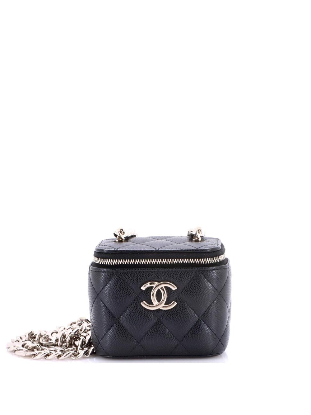 Chanel Coco Enamel Strap Vanity Case #269226C29B